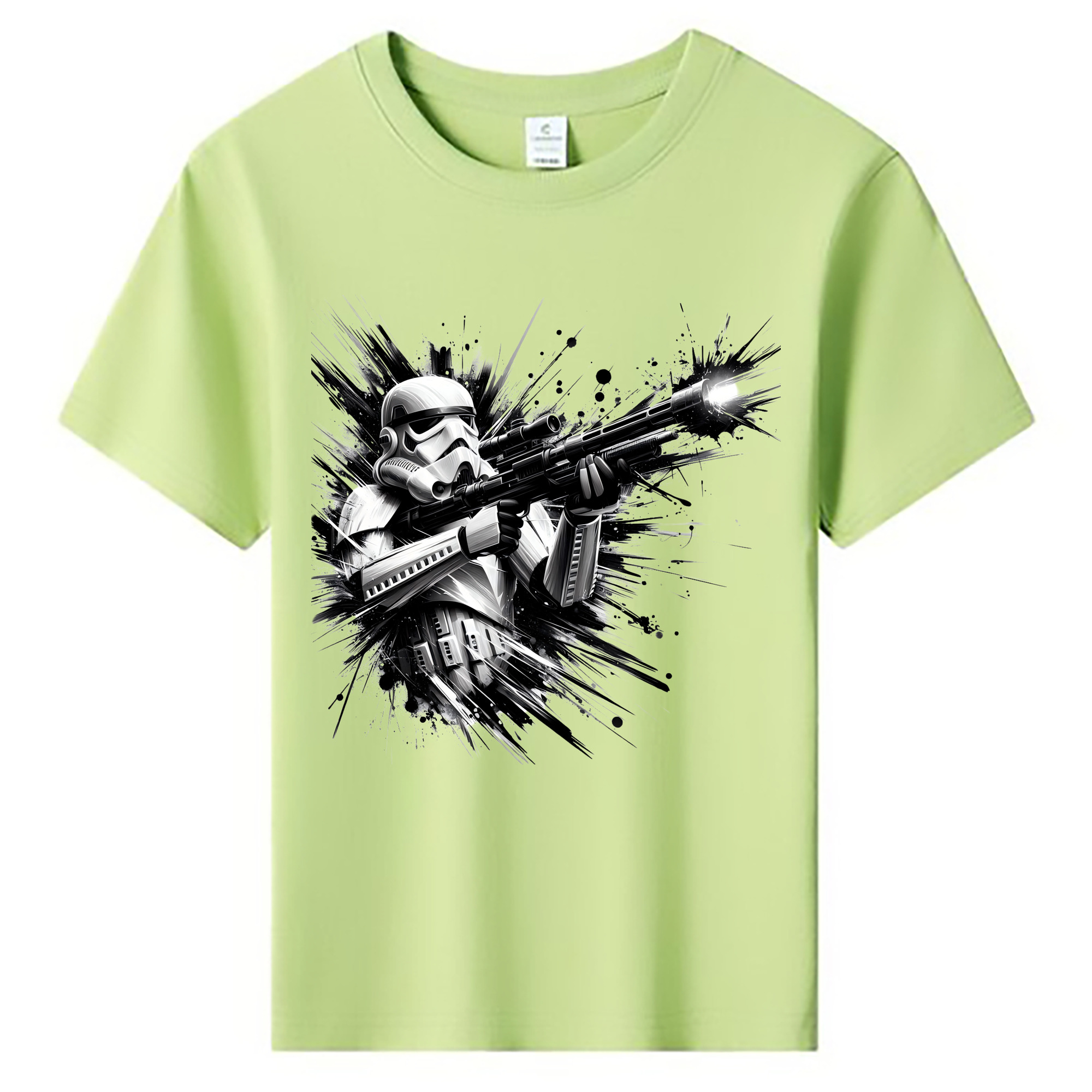 （画像用） スター・ウォーズ Star Wars 綿100％キッズTシャツ（フロントプリント）